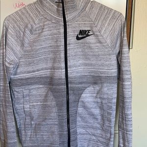 Nike Grey Full ZIP jacket XS women’s